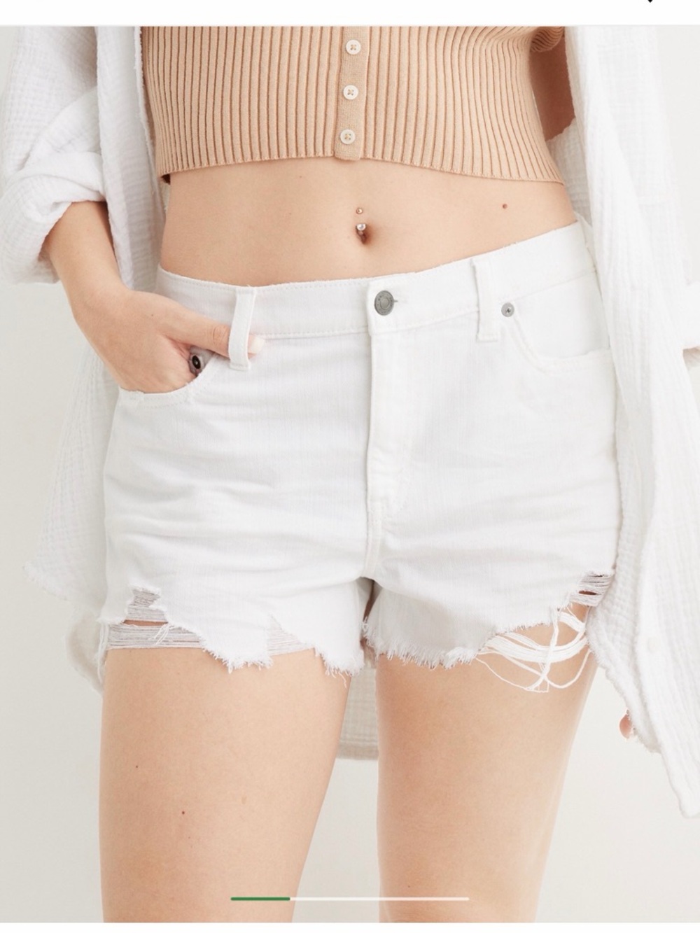 Aerie Daydream Denim Short